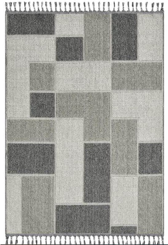 Covor Bouclé Gri Antiderapant pentru Living și Dormitor – Arzen Bouclé