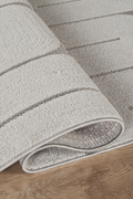 Covor Nordic Gri Modern Antiderapant pentru Living – Arzen Nordic