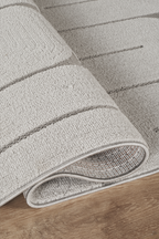 Covor Nordic Gri Modern Antiderapant pentru Living – Arzen Nordic