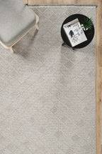 Covor Bouclé Gri Antiderapant pentru Living și Dormitor – Arzen Bouclé