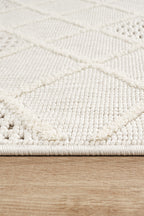 Covor Bouclé Crem Antiderapant pentru Living și Dormitor – Arzen Bouclé