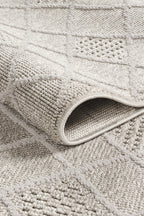 Covor Bouclé Gri Antiderapant pentru Living și Dormitor – Arzen Bouclé