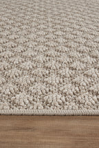 Covor Bouclé Bej Antiderapant pentru Living și Dormitor – Arzen Bouclé