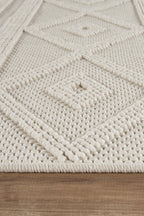 Covor Bouclé Crem Antiderapant pentru Living și Dormitor – Arzen Bouclé