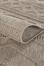 Covor Bouclé Bej Antiderapant pentru Living și Dormitor – Arzen Bouclé