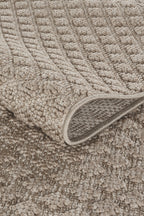 Covor Bouclé Bej Antiderapant pentru Living și Dormitor – Arzen Bouclé