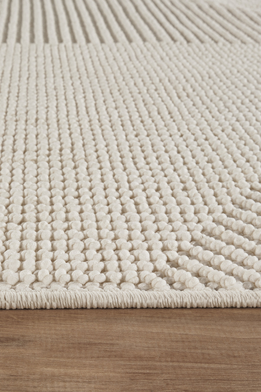Covor Bouclé Crem Antiderapant pentru Living și Dormitor – Arzen Bouclé