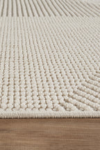 Covor Bouclé Crem Antiderapant pentru Living și Dormitor – Arzen Bouclé