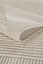 Covor Bouclé Crem Antiderapant pentru Living și Dormitor – Arzen Bouclé