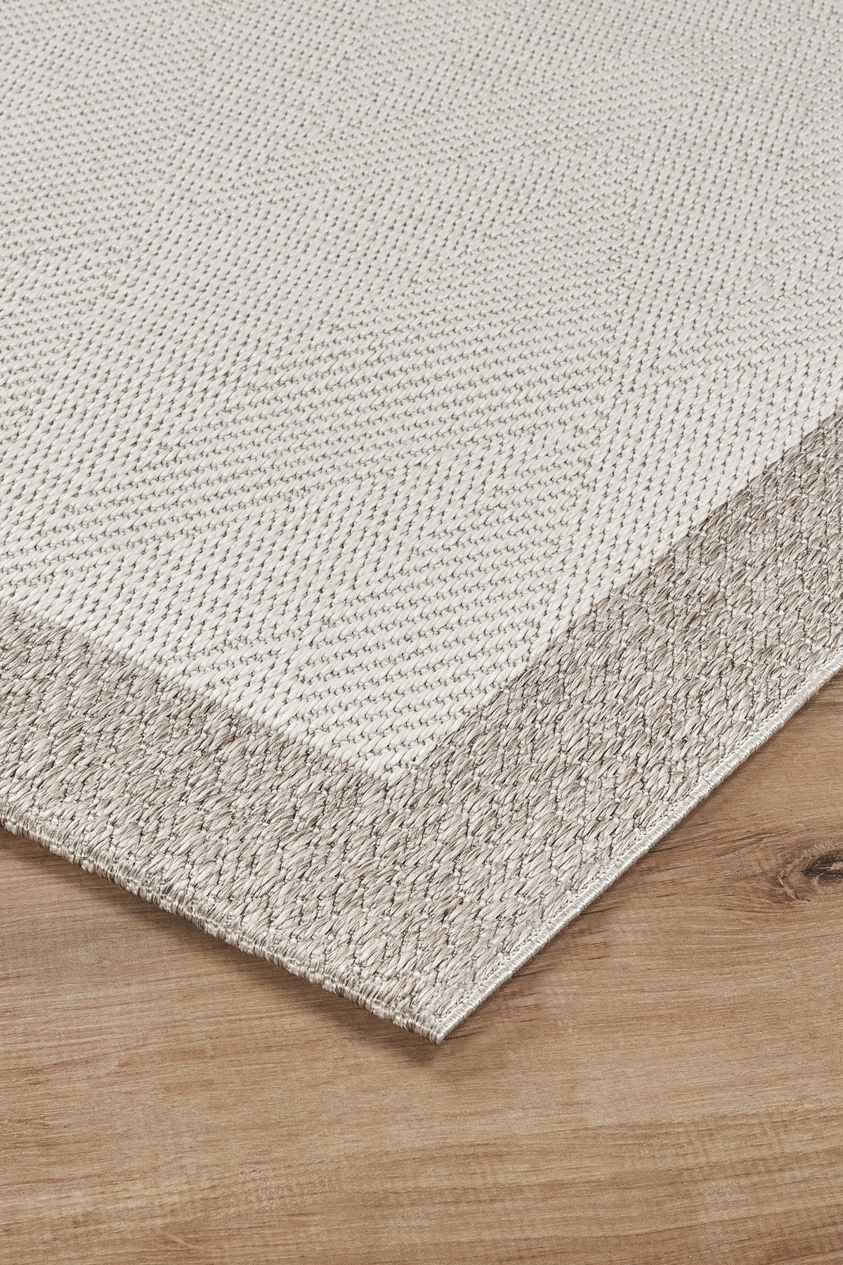 Covor Sisal Arzen Sisal Plus Krem cu Bordură Bej, Antiderapant, Ușor de Curățat