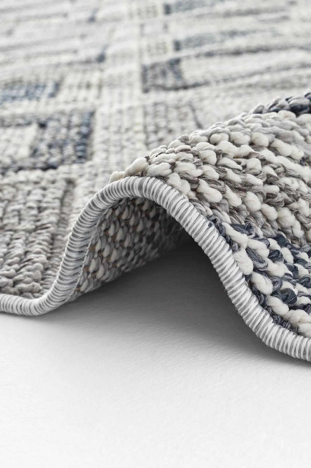 Covor Bouclé Gri Antiderapant pentru Living și Dormitor – Arzen Bouclé