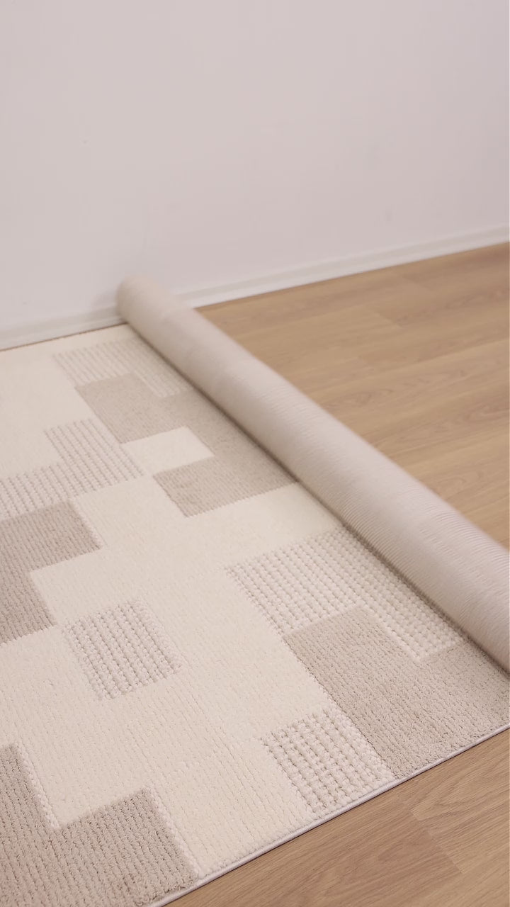 Covor Bouclé Antiderapant pentru Living și Dormitor – Arzen Bouclé